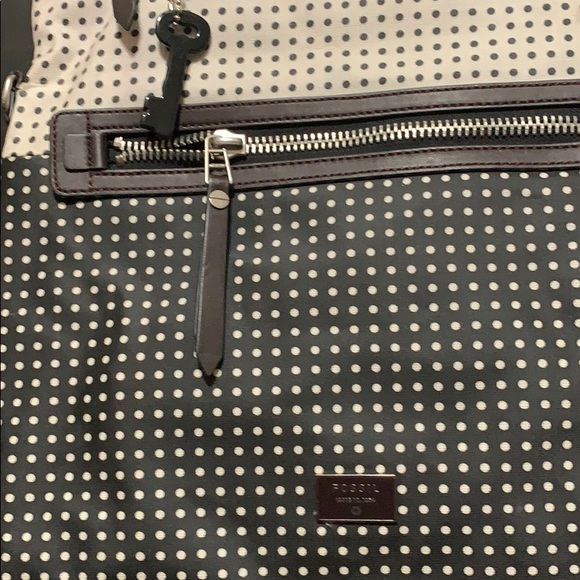 Fossil Canvas Crossbody Bag Polkadot - Picture 4 of 11
